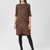 Стильна тепла сукня в леопардовий принт, розмір М/L. Нова. Фото 1 приклад.