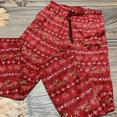 Велюровые пижамные штаны размер с/м
