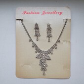 Прикраса сережки та кольє❤️від 2-х лотів подарунок