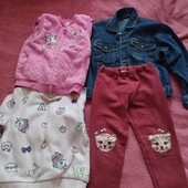 Лот одягу для дівчинки 2-3 роки