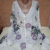 Фірмова жіноча сукня-туніка,розмір 3ХL,але дивіться заміри