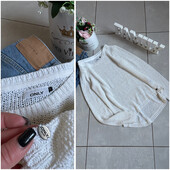 ❄️ Светрик дуже красивий В’язки гарний колір молоко