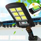 Уличный фонарь LED Solar на солнечной батарее с пультом Ду и датчиком