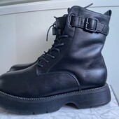 Шкіряні зимові Ботинки черевики ботінки