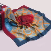 Платок стильный трендовый Искусственный шелк 70*70 см арт 25