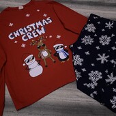 Яркая мужская трикотажная пижама отличного качества