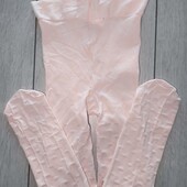 Капронові колготи Primark, з узором в сердечко, 2-3р / 98см