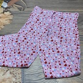 Флисовые пижамные штаны размер м/л, состояние хорошее