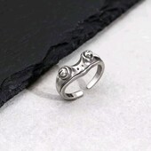 Відкрита каблучка, кільце, жаба, лягушка