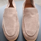 Лоферы натуральный замш оригинал