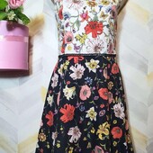 Платье миди коттоновое фактурное р м от oasis