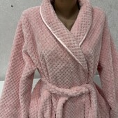 Новий завіз Мега теплий пухнастий якісний халат стан нового Хл дивіться заміри