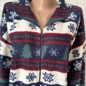 Теплющий плотний флісовий довгий халат у ідеалі 50/54 дивіться заміри