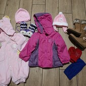 Пакет речей на дівчинку на 1 рік все що на фото