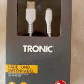 Кабель tronic usb micro usb (андроїд) 1метр 0041