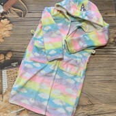 Плюшевый халат на 10/11 лет, нет пояса