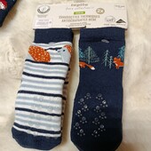 6525..лот2пар,носки на махрі теплі lupilu 19/22