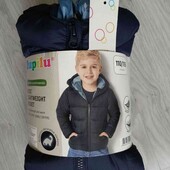 Lupilu новая стёганая деми куртка с капюшоном на рост 110/116 см