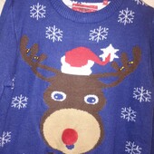 Красивый новорічний светер