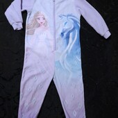 Флісова піжама, сліп, кігурумі, Frozen, на 5-6р./110-116см