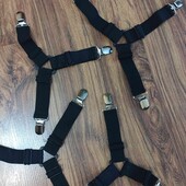 4 защіпки для фіксації простині