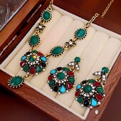 Набор украшений серьги и колье