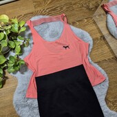 Брендововий набір для спорту, утягуючі велосипедки + майка ✨ S/М