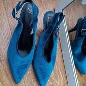 Шикарні, велюрові босоніжки - туфлі ❤️Шикарний колір