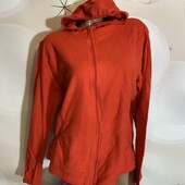 Распродажа! Флисовое худи на молнии размер Л, состояние хорошее