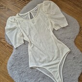 Прекрасне, базове боді, об'ємні рукавички, сіточка ✨