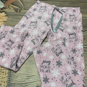 Распродажа! Плюшевые пижамные штаны размер Л