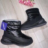 Остання пара.Зимові дутики на хутрі ,розмір 38,устілка 24,5см.