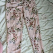 Primark, uk10 легкі штанці з кишенями