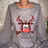 В ідеалі як новий.Лонгслів для дому та сну, НОГ 52/60см.