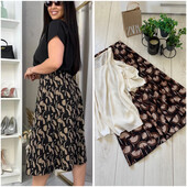 Актуальна нова спідниця міді довжина. Рекомендую лотах я блуза що на фото