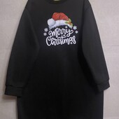 Теплое женское платье с начесом