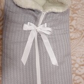 Зимовий теплий конверт для виписки