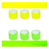 Светоотражающий браслет длиной 30 см и шириной 3 см