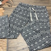 Распродажа! Флисовые пижамные штаны размер л/хл