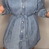 Джинсовое платье