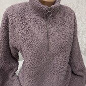 Новий завіз Теплюща флісова Тедді у відмінному стані СМ дивіться заміри ліловий ( бузковий ) колір