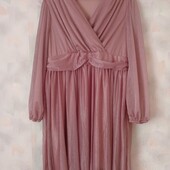 Яскрава, нарядна , легка сукня на пишні форми. ПОГ:55 см