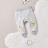 Качественные утепленные штаны из хлопка Lupilu Гермения, размер 62/68