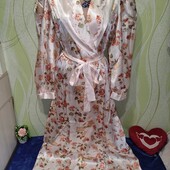 Шикарний халат під шовк, без сліду ношення