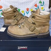 Кожаные ботинки.р.р.40.стелька 25.5 см.в отличном состоянии.Оригинал!