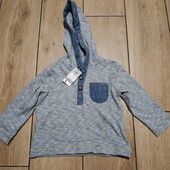 Класна нова кофта F&,F, на 6-9 міс.