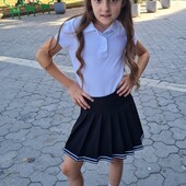 Комплект. Спідничка і поло на дівчинку