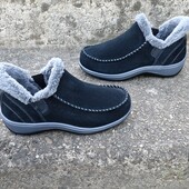 р.37; 38. Єврозима. Ортопедичні сліпони Ortofeet з натурального замшу