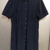 Платье микровельвет,размер евро 18