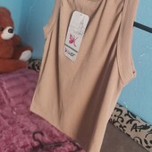 Майка топ рубчик турція. 42-44